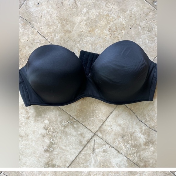 Casique ladies black strapless bra, NWOT 40 DD push-up style - Picture 11 of 11